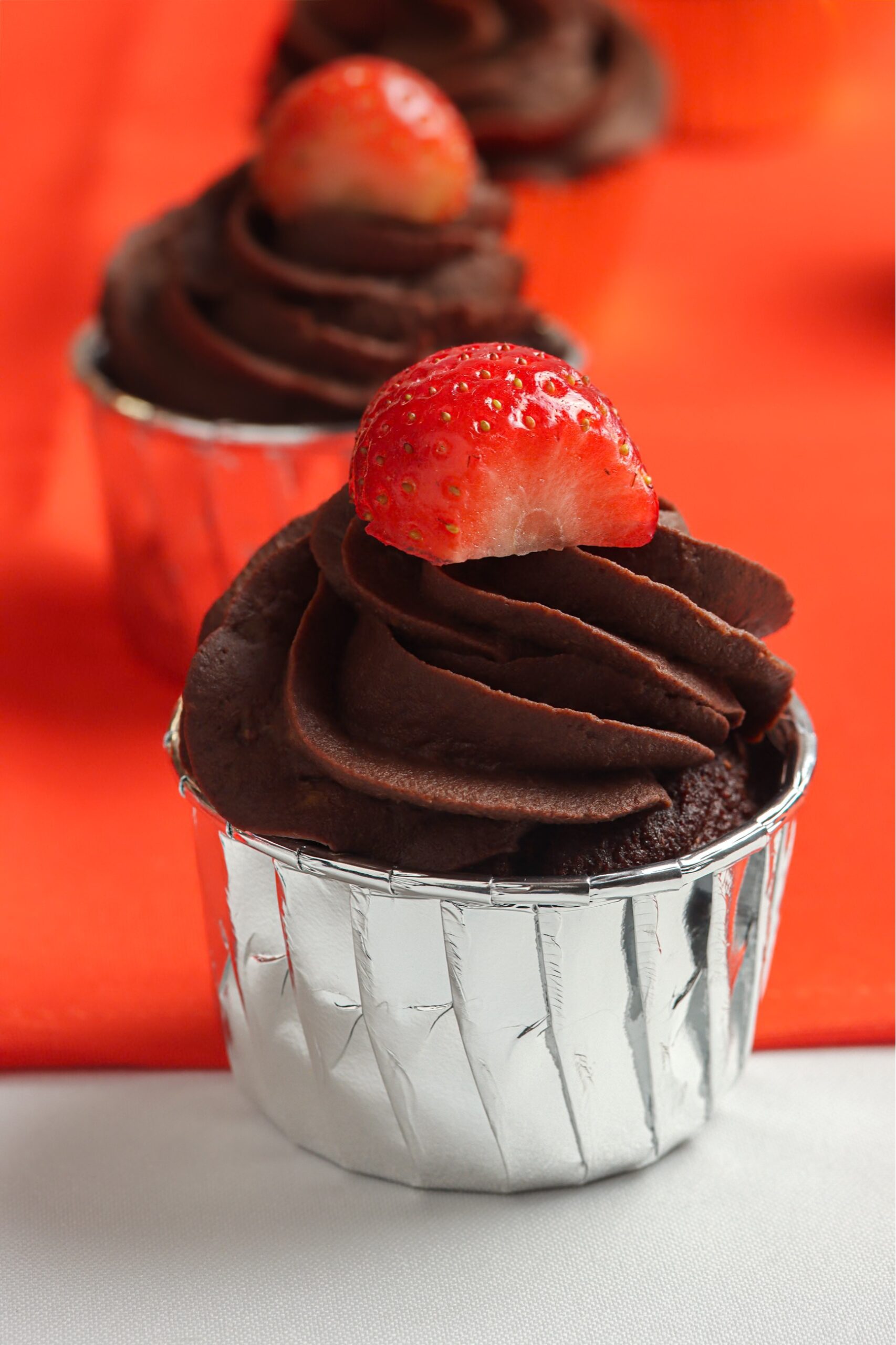 Choco Mousse Cupcakes